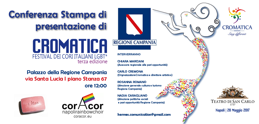 invito conferenza stampa cromatica